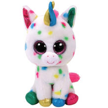 Ty Beanie Harmonie The Unicorn Plush Animal Toys Stuffed Doll Gift 2024 - buy cheap