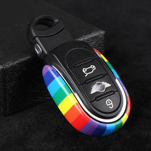 3D Metal Car Key Case Shell Cover Car Styling For BMW Mini Cooper countryman Clubman One S JCW F54 F55 F56 F60 Auto Accessories 2024 - buy cheap