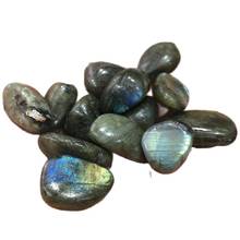 Natural Polished Gemstone Blue Labradorite Tumbled Crystals Healing Stones for Decoration Gifte 2024 - buy cheap