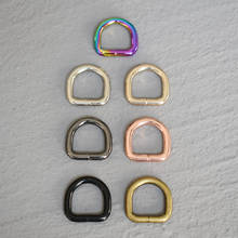 10 Pcs/Lot  D Rings For 5/8Inch(15mm) Webbing Bags Mountaineering Backpack Collar Chain Leather Belt Diy Accessories six color 2024 - buy cheap