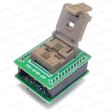 Programador qfn8 para dip8, adaptador de 24pin, teste de banco, com soquetes de teste ic, dfn8, mlf8, 5*6mm 2024 - compre barato