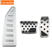 Carmilla Car Pedals for Fiat 500X 500 X 2015 - 2021 LHD AT Accelerator Fuel Brake Pedal Foot Pedal Pads Protector Accessories 2024 - buy cheap