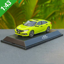 High quality original 1:43 Honda Civic 2019 alloy model,simulation collection gift,die-cast metal car model,free shipping 2024 - buy cheap