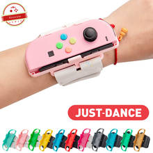 Brazalete ajustable para Nintendo Switch, correa elástica para el mando, Compatible con Just Dance 2024 - compra barato