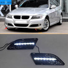 Luces de circulación diurna y antiniebla para BMW, luces LED DRL de 2 piezas para coche BMW E90 3series 328i 320i 323i 325i 330i 2010 2011 2012 2024 - compra barato