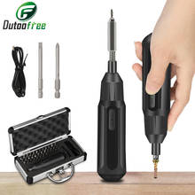 USB Cordless Mini Electric Screwdriver Power Tools Rechargeable Automatic Screwdriver Accessories Set ABS Makings 3.6V 2024 - buy cheap