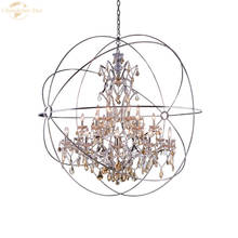 Traditional LED Chandeliers Lighting Crystal Luxury Ball Metal Indoor Lamp Lustre for Living Room Bedroom Dining Room Villa 2024 - buy cheap