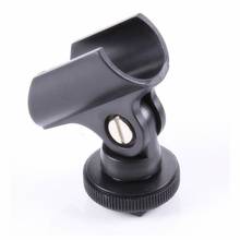 83XC Microphone Clip Stand 19mm Plastic Mic Holder Clip with Hot Shoe For DSLR Camera 2024 - buy cheap