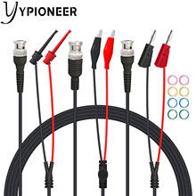 YPioneer P1197B BNC Test Lead Set BNC to Alligator Crocodile Clip BNC to Minigrabber Test Hook Clip BNC to Stackable Banana Plug 2024 - buy cheap