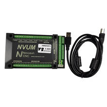 NVUM-Tarjeta USB Mach3 de 6 ejes, enrutador CNC de 200KHz, 3, 4, 6 ejes, control de movimiento, tablero de rama para máquina de grabado artesanal 2024 - compra barato