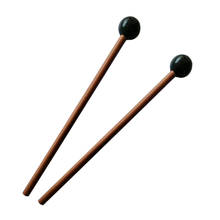 1 par de baquetas de tambor de lengua, 21cm de longitud, mazo profesional para xylófono, Marimba, instrumentos musicales de percusión 2024 - compra barato