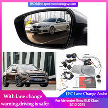 for Mercedes-Benz GLK-Class 2012-2015 BSM BSD Blind Spot Monitoring System 24GHZ Millimeter Waves Radar Sensor Mirror LED Light 2024 - buy cheap