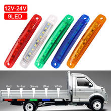 2 led pisca-pisca lateral, 12-24v, luz de seta, decoração pessoal para carro, caminhão, trailer e ônibus 2024 - compre barato
