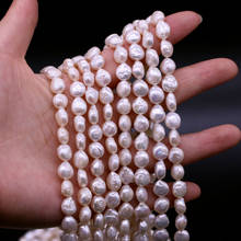 Perlas naturales de agua dulce, abalorios sueltos, perlas barrocas, cuentas de alta calidad para la fabricación de joyas, collar, pulsera DIY, 15x18mm 2024 - compra barato