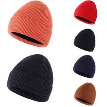 Connectyle Boys Girls Kids Classic Winter Knitted Hat Soft Fleece Lined Warm Windproof Earflap Daily Watch Cap 2024 - buy cheap