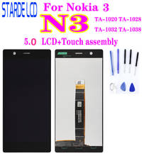 Original 5.5'' LCD for Nokia 3 N3 TA-1020 TA-1028 TA-1032 TA-1038 LCD Display Touch Screen Digitizer Assembly with Tools 2022 - buy cheap
