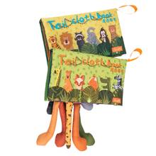 Tumama, мягкие детские 3d-книги с животными и хвостом для раннего развития 2024 - купить недорого