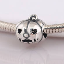 S925 Silver  DIY Jewelry Pumpkin Charms fit Lady Bracelet Bangle Openwork 2024 - buy cheap