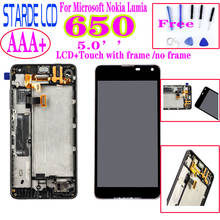 AAA+ For Microsoft Nokia Lumia 650 LCD Display Touch Screen Digitizer Assembly with Frame RM-1152 RM-1154 RM-1109 RM-1113 Lcd 2024 - buy cheap