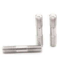 2pcs M4 stainless steel double head screws screw rod stud tooth stick bolts bolt GB901 70mm-150mm length 2024 - buy cheap