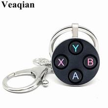 2019 / Game Controller Keychain Geeky Boyfriend Perfect Gift Idea Jewelry Video Game Controller Pattern Glass Keychain 2024 - buy cheap