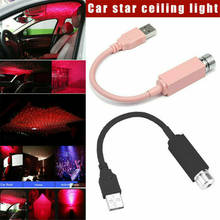 New Mini USB LED Car Roof Star Night Lights Projector Light Car Party Home Atmosphere Light 2024 - buy cheap