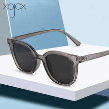 Очки солнцезащитные XojoX квадратные для мужчин и женщин, винтажные брендовые дизайнерские модные солнечные очки для вождения на открытом воздухе, 2021 2024 - купить недорого