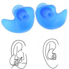 Ear Plugs 6 Pairs Blue Silicone Swimming Diving Spiral Ear Plugs Professional Adult Dust-Proof Earplugs For Swimming Earplugs 2024 - buy cheap