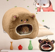 Winter Pet Toy Hamster Cage HouseWarm Bed Rat Hammock Squirrel  Hanging Nest+Mat Hamster Cotton Nests Pets Supplies 2024 - купить недорого