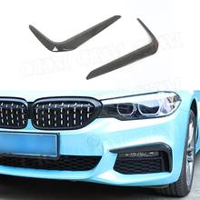 Parachoques delantero de fibra de carbono para BMW, cubiertas embellecedoras de párpados de espuma para BMW serie 5 G30 G31 G38 M Sport 2017-2019 2024 - compra barato