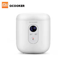 Xiaomi Ocooker Mini Rice Cooker 1.2L Intelligent Electric PFA Powder Coating Cookers For Home Students Cooking 300W 220V 2024 - buy cheap