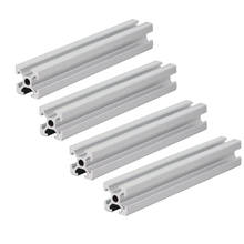 2020 T-slot hole 5mm 20X20 Aluminum Profile Extrusion 100 to 800mm Length Linear Rail for DIY 3D Printer Workbench CNC 2024 - buy cheap