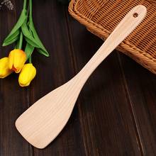 Long Handle Spatula Kitchen Accessories Wood Spatula Handcrafted Kitchen Cooking Wooden Spoons Cooking Utensils 2024 - buy cheap