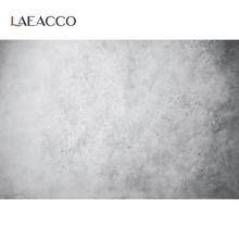 Laeacco Gray Cement Wall Gradient Solid Color Photography Backdrop Baby Newborn Portrait Food Pet Photo Background Photo Studio 2024 - buy cheap