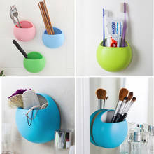 Cartoon Egg Shape Toothbrush Holder Bathroom Accessories Toothbrush Toothpaste Wall Suction Holder Rack Container Organizer 2024 - buy cheap
