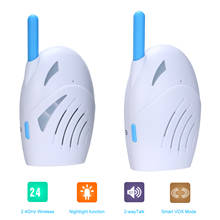 Portable 2.4GHz Wireless Digital Audio Baby Monitor Two Way Talk Crystal Clear Baby Cry Detector Sensitive Transmission 2024 - buy cheap