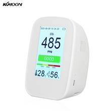 Medidor de CO2 Digital multifuncional 3 en 1, Monitor de calidad del aire, Detector de Gas recargable para exteriores, probador de humedad y temperatura 2024 - compra barato