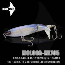 Fishing Lures Whopper Plopper Floating Topwater Weights 13g-35g Isca Artificial Pesca Accesorios Mar Wobblers Black Minnow Fish 2024 - buy cheap