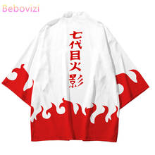 Vermelho plus size 5xl 4xl anime japonês folgado desenhos animados cardigã mulheres e homens cosplay harajuku kimono tops blusa yukata roupas 2024 - compre barato