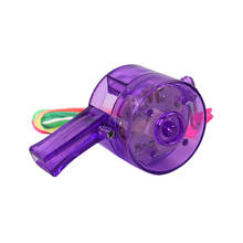 Мигающий свисток цветной шнурок светодиодный светильник йся в темноте Rave светящийся вечерние ринка сувениры Детские электронные игрушки липкий мяч шарики 2024 - купить недорого