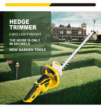 Aparador de plantas elétrico portátil hteg61, máquina de poda de jardinagem com 220v, 700w 2024 - compre barato