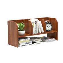 Modern Creativity Wood Bookcase Desktop Storage Organizer Bookshelf Office Table Organizer Bookshelf Office Table Bookshelf 2024 - buy cheap