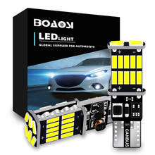Lámparas LED W5W T10 4014 SMD para coche, luz de intermitente para matrícula, lámpara de techo de lectura Interior, 12V-24V, blanco, 168 194 2024 - compra barato