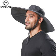 15cm Super Long Wide Brim Bucket Hat Breathable Quick Dry Men Women Boonie Hat Summer UV Protection Cap Hiking Fishing Sun Hat 2024 - buy cheap