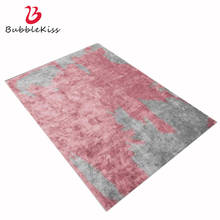 Alfombra abstracta con diseño de burbuja Kiss para sala de estar, alfombras de suelo con diseño de pintura al óleo artística rosa y gris, decoración nórdica para el hogar, dormitorio de niños 2024 - compra barato