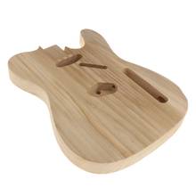 Unfinished Electric Guitar Body Handcrafted Polished Guitar Barrel Maple Wood for TL-T02 Electric Guitar Replacement Part 2024 - buy cheap