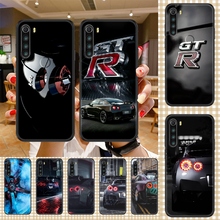 Funda de teléfono GTR para coche deportivo, carcasa suave de tpu, pintura Ultra negra, para Xiaomi Redmi Note 7, 7A, 8, 8T, 9, 9A, 9S, 10, K30 Pro 2024 - compra barato