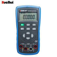 Ruoshui 04 tensão corrente calibrador loop 24v sintetizador sinal hart função gerador dc v um elétrico 2024 - compre barato