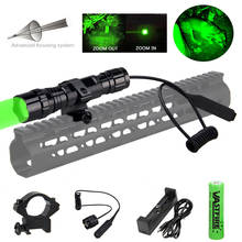 VASTFIRE 300 Yards Green/Red Zoomable Hunting Weapon Light Tactical Outdoor Night Under-Barrel Airsoft Pistol Armas Flashlight 2024 - buy cheap