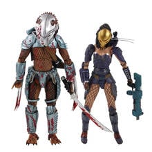 Figura de Alien vs Predator de 17-20cm, Machiko Noguchi, Hornhead, Predator, juguetes, colección de PVC 2024 - compra barato